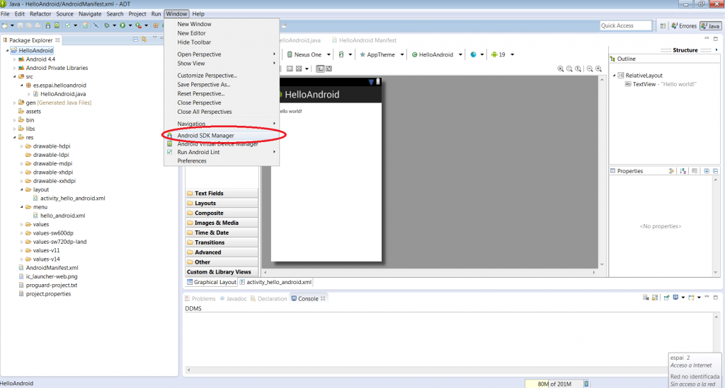 Hello Android! (III)
