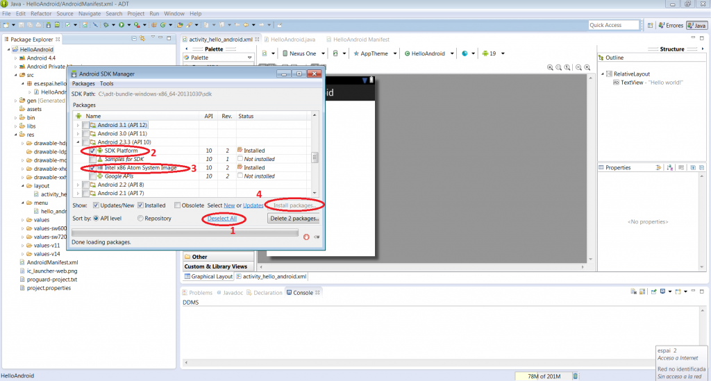 Hello Android! (III)
