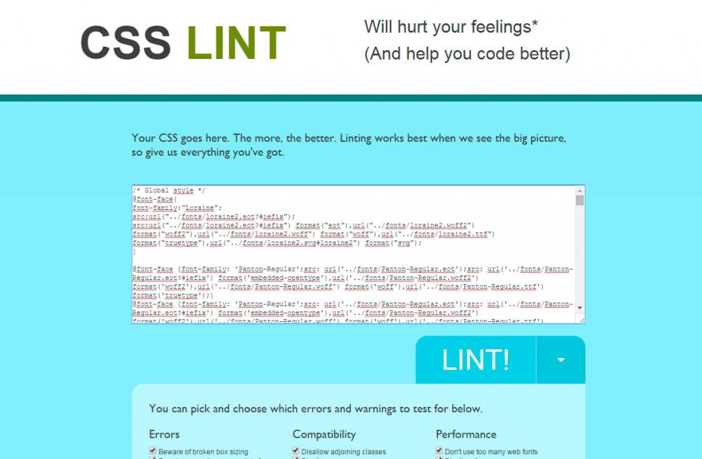CSSLint