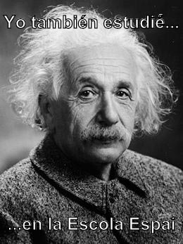 Einstein, un clasico de los memes de internet.