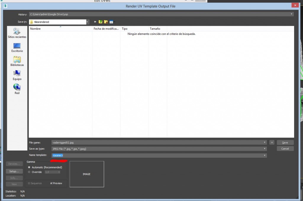 No sólo tenemos el soporte visual de los mosaicos de UV sino que al exportar podemos decirle que exporte el lote de mosaicos con sus respectivos números (ya viene una plantilla) para no perdernos a la hora de traer de vuelta las texturas.
