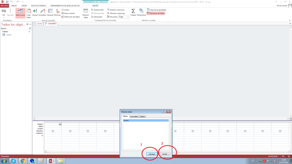 escola espai introducción access 2013