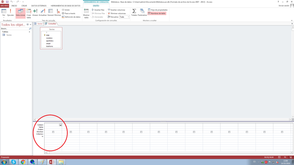 escola espai introducción access 2013
