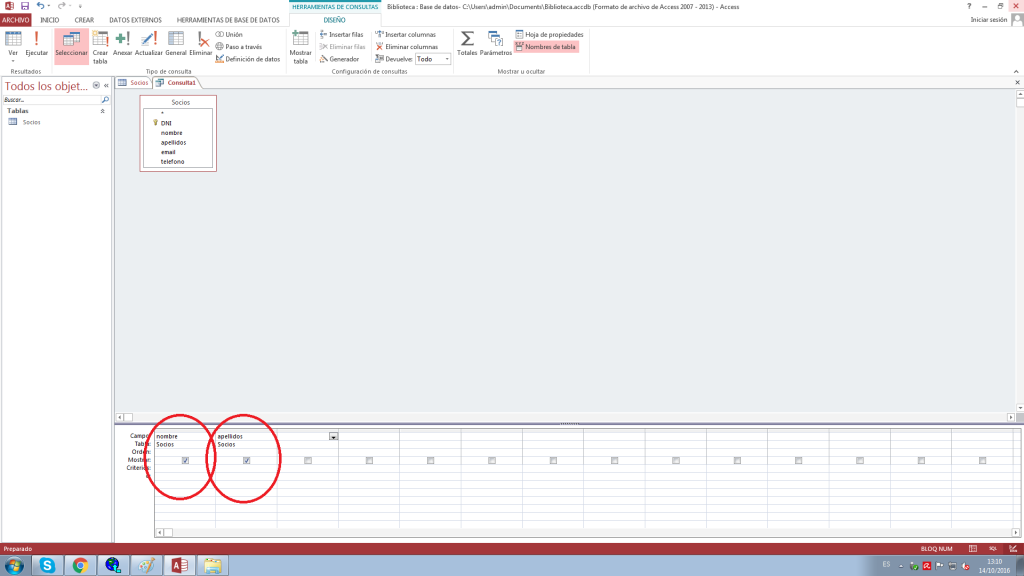 escola espai introducción access 2013