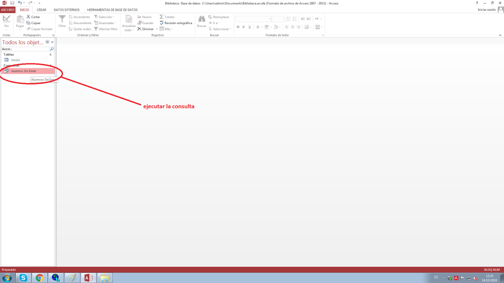 escola espai introducción access 2013