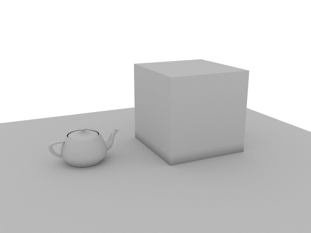 El resuiltado final con la caja y su oclusión personalizada y la tetera que no está afectada.