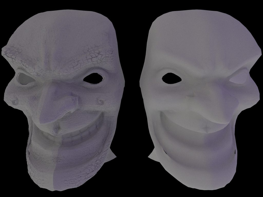 Diferencia en el render 