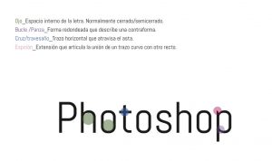 La tipografía también tiene anatomía