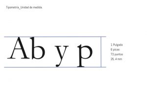 La tipografía también tiene anatomía