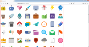 sprite cargado en el navegador