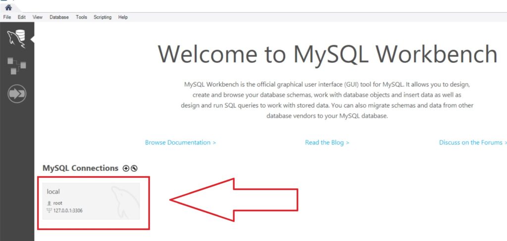 Crear una base de datos con Mysql Workbench - Blog Escola Espai