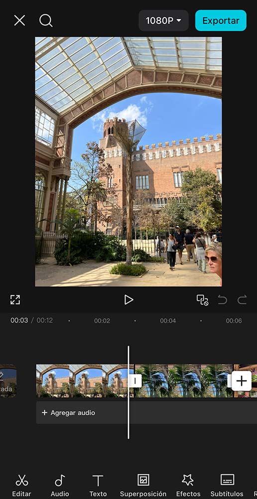 Timeline en Edición de vídeo